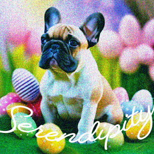 �C�[�X�^�[�G�b�O �t�����`�u���h�b�O �J���t�� ���킢�� �w�i �N�b�V�����J�o�[ 45×45cm �A�j�}���� ������� ���� �N�b�V�����{�̕t�� �����` ���t�@��