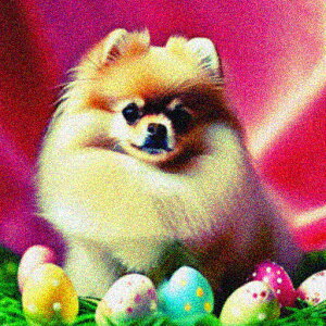 �C�[�X�^�[�G�b�O �|�����j�A�� �s���N�̔w�i �N�b�V�����J�o�[ 45×45cm �A�j�}���� ������� ���� �N�b�V�����{�̕t�� �����` ���t�@��