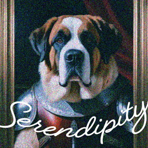 鎧 セントバーナード 額縁 絵画 アート クッションカバー 45×45cm アニマル柄 おしゃれ 可愛い クッション本体付き 正方形 犬ファン