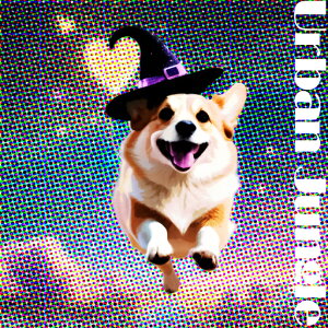 ̖Xq R[M[ JtȔwi Urban Jungle̕ NbVJo[ 45×45cm Aj}   NbV{̕t ` t@