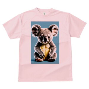 Tシャツ メンズ キッズ 犬ファン 半袖 春夏 犬柄 プリント カジュアル かわいい 人間用 フィットネス ダンス コアラ 動物 ぬいぐるみ 動物園