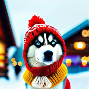 �X�q �V�x���A���n�X�L�[ �X�J�[�t �~ �� �N�b�V�����J�o�[ 45×45cm �A�j�}���� ������� ���� �N�b�V�����{�̕t�� �����` ���t�@��