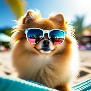 �T���O���X �|�����j�A�� �r�[�` �N�b�V�����J�o�[ 45×45cm �A�j�}���� ������� ���� �N�b�V�����{�̕t�� �����` ���t�@��