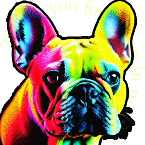 �t�����`�u���h�b�O �N�b�V�����J�o�[ 45×45cm �A�j�}���� ������� ���� �N�b�V�����{�̕t�� �����` ���t�@��