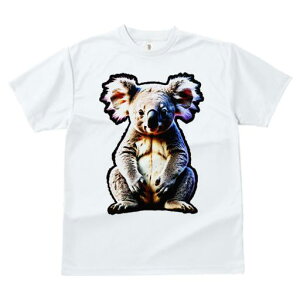 Tシャツ レディース 犬ファン 半袖 春夏 犬柄 プリント カジュアル かわいい 人間用 個性派 ここだけのデザイン 面白 コアラ 動物 かわいい ぬいぐるみ