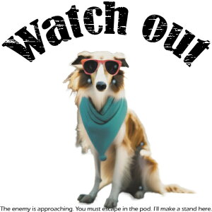 �T���O���X �R���[ �o���_�i Watch out �N�b�V�����J�o�[ 45×45cm �A�j�}���� ������� ���� �N�b�V�����{�̕t�� �����` ���t�@��