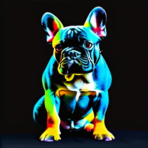 �t�����`�u���h�b�O �N�b�V�����J�o�[ 45×45cm �A�j�}���� ������� ���� �N�b�V�����{�̕t�� �����` ���t�@��