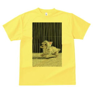 ヨークシャーテリア Tシャツ レディース 犬ファン 半袖 春夏 犬柄 プリント カジュアル かわいい 人間用 個性派 ここだけのデザイン 面白 雨 ヨークシャーテリア レインコート