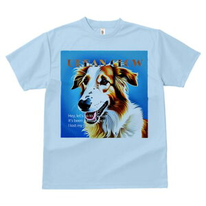 ボルゾイ Tシャツ レディース 犬ファン 半袖 春夏 犬柄 プリント カジュアル かわいい 人間用 個性派 ここだけのデザイン 面白 Tシャツ ボルゾイ ファッション カジュアル