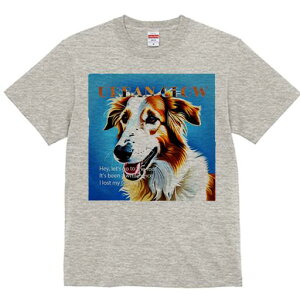 ボルゾイ Tシャツ レディース 犬ファン 半袖 春夏 犬柄 プリント カジュアル かわいい 人間用 個性派 ここだけのデザイン 面白 Tシャツ ボルゾイ ファッション カジュアル