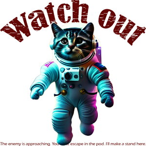 �L �F���� Watch out �N�b�V�����J�o�[ 45×45cm �A�j�}���� ������� ���� �N�b�V�����{�̕t�� �����`