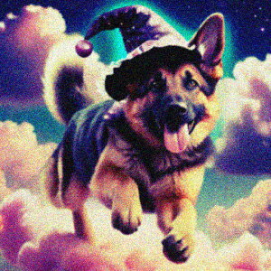 ���@�̖X�q �W���[�}���V�F�p�[�h �_ �t�@���^�W�[ ��� �N�b�V�����J�o�[ 45×45cm �A�j�}���� ������� ���� �N�b�V�����{�̕t�� �����`