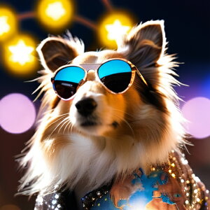 �T���O���X �V�F�b�g�����h�V�[�v�h�b�O �W���P�b�g ���C�g �N�b�V�����J�o�[ 45×45cm �A�j�}���� ������� ���� �N�b�V�����{�̕t�� �����`