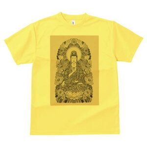 Tシャツ メンズ キッズ 犬ファン 半袖 春夏 プリント カジュアル かわいい 人間用 派手 個性的 仏 仏像 蓮 宗教 瞑想