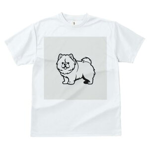 チャウチャウ Tシャツ 犬愛 ユニークデザインレディース 犬ファン 半袖 春夏 プリント 大人カジュアル かわいい 人間用 ギフト 個性的 猛暑対策 チャウチャウ