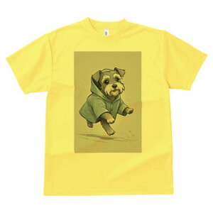 ミニチュアシュナウザー Tシャツ 犬愛 ユニークデザインレディース 犬ファン 半袖 春夏 プリント 大人カジュアル かわいい 人間用 ギフト 個性的 猛暑対策 レインコート ミニチュアシュナウ