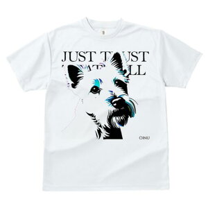 ウエストハイランドホワイトテリア Tシャツ 犬愛 ユニークデザインレディース 犬ファン 半袖 春夏 プリント 大人カジュアル かわいい 人間用 ギフト 個性的 猛暑対策 ウエストハイランドホ