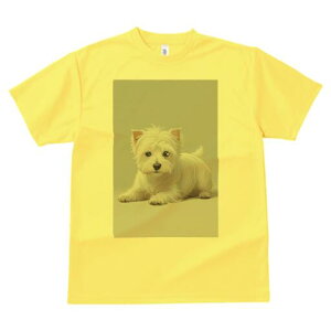 ウエストハイランドホワイトテリア Tシャツ 犬愛 ユニークデザインレディース 犬ファン 半袖 春夏 プリント 大人カジュアル かわいい 人間用 ギフト 個性的 猛暑対策 ウエストハイランドホ