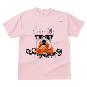 ウエストハイランドホワイトテリア Tシャツ 犬愛 ユニークデザインレディース 犬ファン 半袖 春夏 プリント 大人カジュアル かわいい 人間用 ギフト 個性的 猛暑対策 メガネ ウエストハイラ