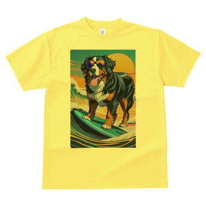 バーニーズマウンテンドッグ Tシャツ 犬愛 ユニークデザインレディース 犬ファン 半袖 春夏 プリント 大人カジュアル かわいい 人間用 ギフト 個性的 猛暑対策 サーフィン バーニーズマウン