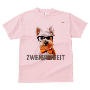 ウエストハイランドホワイトテリア Tシャツ 犬愛 ユニークデザインレディース 犬ファン 半袖 春夏 プリント 大人カジュアル かわいい 人間用 ギフト 個性的 猛暑対策 メガネ ウエストハイラ