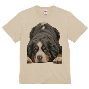 バーニーズマウンテンドッグ Tシャツ 犬愛 ユニークデザインレディース 犬ファン 半袖 春夏 プリント 大人カジュアル かわいい 人間用 ギフト 個性的 猛暑対策 バーニーズマウンテンドッグ