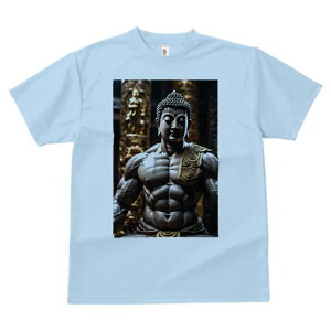 Tシャツ 犬愛 ユニークデザインレディース 犬ファン 半袖 春夏 プリント 大人カジュアル かわいい 人間用 ギフト 個性的 猛暑対策 仏像 筋肉 彫刻 仏教 瞑想