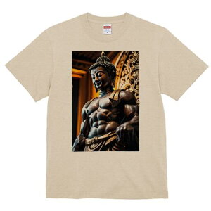 Tシャツ 犬愛 ユニークデザインレディース 犬ファン 半袖 春夏 プリント 大人カジュアル かわいい 人間用 ギフト 個性的 猛暑対策 仏像 彫刻 仏教 宗教 瞑想