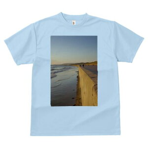 Tシャツ 犬愛 ユニークデザインレディース 犬ファン 半袖 春夏 プリント 大人カジュアル かわいい 人間用 ギフト 個性的 猛暑対策 海 ビーチ 夕焼け 海岸線 風景