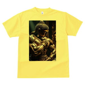 Tシャツ 犬愛 ユニークデザインレディース 犬ファン 半袖 春夏 プリント 大人カジュアル かわいい 人間用 ギフト 個性的 猛暑対策 仏像 筋肉 彫刻 金