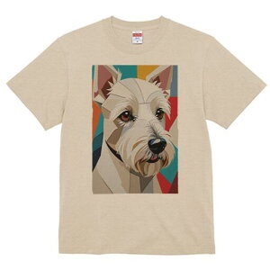 ウエストハイランドホワイトテリア Tシャツ 犬愛 ユニークデザインレディース 犬ファン 半袖 春夏 プリント 大人カジュアル かわいい 人間用 ギフト 個性的 猛暑対策 アート ウエストハイラ