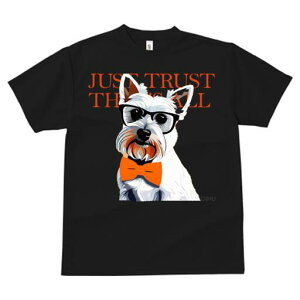 ウエストハイランドホワイトテリア Tシャツ 犬愛 ユニークデザインレディース 犬ファン 半袖 春夏 プリント 大人カジュアル かわいい 人間用 ギフト 個性的 猛暑対策 メガネ ウエストハイラ