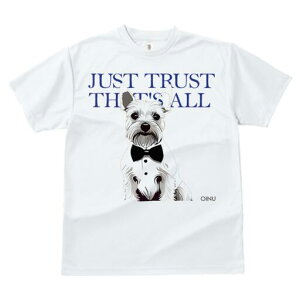 ウエストハイランドホワイトテリア Tシャツ 犬愛 ユニークデザインレディース 犬ファン 半袖 春夏 プリント 大人カジュアル かわいい 人間用 ギフト 個性的 猛暑対策 蝶ネクタイ ウエストハ