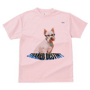 ウエストハイランドホワイトテリア Tシャツ 犬愛 ユニークデザインレディース 犬ファン 半袖 春夏 プリント 大人カジュアル かわいい 人間用 ギフト 個性的 猛暑対策 メガネ ウエストハイラ