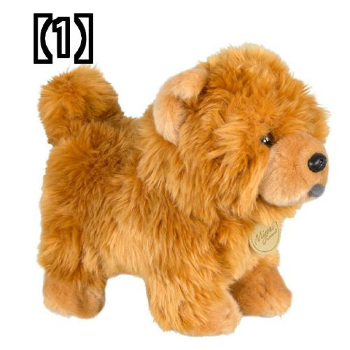 楽天市場 ぬいぐるみ 人形 おもちゃ 子ども かわいい チャウチャウ 犬 子犬 ブラウン もこもこ ふわふわ 女の子 男の子 プレゼント フロントップ楽天市場店