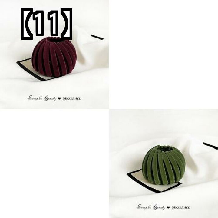 楽天市場 ヘアアレンジ グッズ おしゃれ ヘアアクセサリー シンプル かわいい 赤 緑 ピンク 韓国 ふわふわ ポニーテール フロントップ楽天市場店