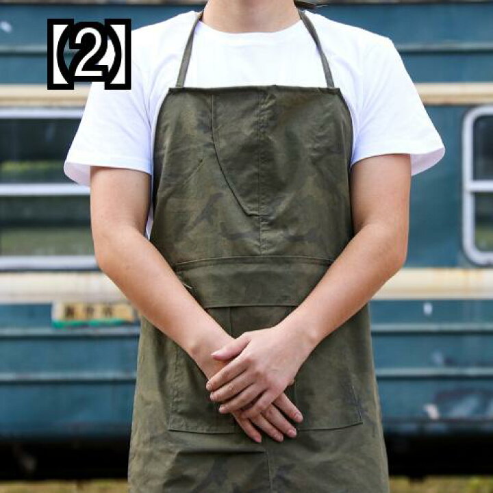 出荷 Posh Living ワークエプロン カーキ ガーデニング用品 ファッション エプロン Qdtek Vn
