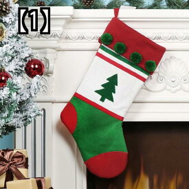 クリスマス 靴下 サンタ プレゼント ツリー 飾り ソックス オーナメント ブーツ 装飾 雑貨 エルク ストラップ 雪の結晶 壁掛け ミトン 手袋 ふわふわ ギフト バック 赤 緑 白