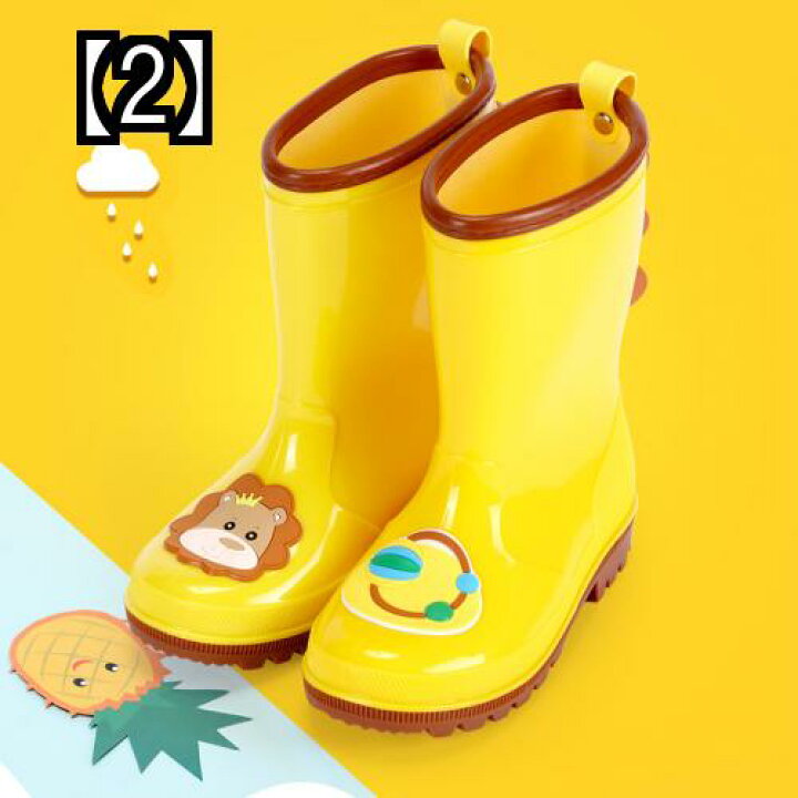 子供用 長靴 レインブーツ 雨具 キッズ 園児 こども 梅雨 台風 雨靴 長ぐつ ジュニア 雪遊び 雪 滑り止め 男の子 女の子 幼児 おしゃれ 67 以上節約