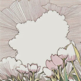 タペストリー 韓国風 かわいい チューリップ柄 ピンク 白 花柄 タロットクロス 小さめ 大判 20cm～120cm プリント 占い グッズ