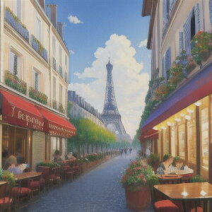 タペストリー インテリア ヨーロッパ風 パリ風 街並み カフェ おしゃれ ウォールアート 撮影背景 壁 タロットクロス 小さめ 大判 20cm〜120cm 正方形 占い グッズ