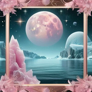 タロットクロス tarot 占い 神秘的 タペストリー おしゃれ 祭壇 撮影背景 正方形 グッズ アクセサリー ピンク 青 白 氷山 月 海 星 空 ピンク 白 水 山 黄色 月 山 花 空 木 風景 湖 枠 黒 星