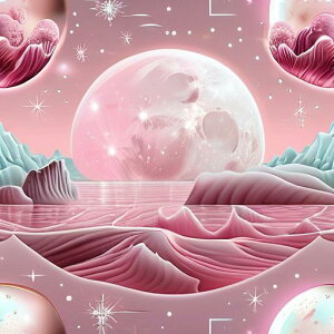 タロットクロス tarot 占い 神秘的 タペストリー おしゃれ 祭壇 撮影背景 正方形 グッズ アクセサリー ピンク 青 白 氷山 月 海 星 空 ピンク 白 水 山 黄色 月 山 花 空 木 風景 湖 枠 黒 星