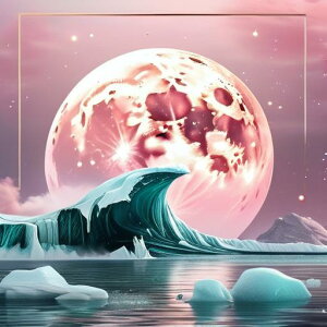 タロットクロス tarot 占い 神秘的 タペストリー おしゃれ 祭壇 撮影背景 正方形 グッズ アクセサリー ピンク 青 白 氷山 月 海 星 空 ピンク 白 水 山 黄色 月 山 花 空 木 風景 湖 枠 黒 星