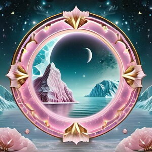 タロットクロス tarot 占い 神秘的 タペストリー おしゃれ 祭壇 撮影背景 正方形 グッズ アクセサリー ピンク 青 白 氷山 月 海 星 空 ピンク 白 水 山 黄色 月 山 花 空 木 風景 湖 枠 黒 星