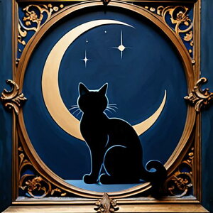 タロットクロス tarot 占い 神秘的 タペストリー おしゃれ 祭壇 撮影背景 正方形 グッズ アクセサリー 黒 緑 猫 月 星 夜 魔法 黄色 神秘 アート デザイン 動物 グレー 絵 フレーム 青 絵画 芸術