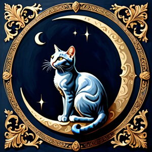 タロットクロス tarot 占い 神秘的 タペストリー おしゃれ 祭壇 撮影背景 正方形 グッズ アクセサリー 黒 緑 猫 月 星 夜 魔法 黄色 神秘 アート デザイン 動物 グレー 絵 フレーム 青 絵画 芸術
