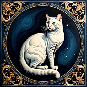 タロットクロス tarot 占い 神秘的 タペストリー おしゃれ 祭壇 撮影背景 正方形 グッズ アクセサリー 黒 緑 猫 月 星 夜 魔法 黄色 神秘 アート デザイン 動物 グレー 絵 フレーム 青 絵画 芸術