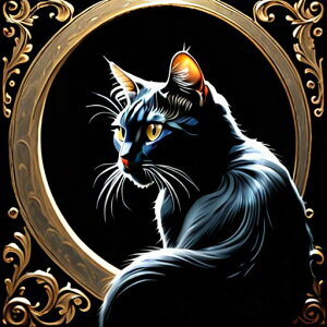 タロットクロス tarot 占い 神秘的 タペストリー おしゃれ 祭壇 撮影背景 正方形 グッズ アクセサリー 黒 緑 猫 月 星 夜 魔法 黄色 神秘 アート デザイン 動物 グレー 絵 フレーム 青 絵画 芸術