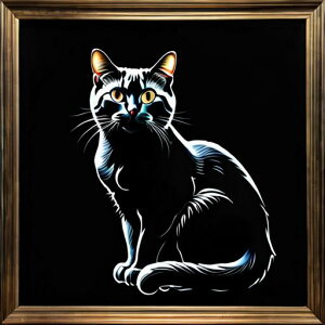 タロットクロス tarot 占い 神秘的 タペストリー おしゃれ 祭壇 撮影背景 正方形 グッズ アクセサリー 黒 緑 猫 月 星 夜 魔法 黄色 神秘 アート デザイン 動物 グレー 絵 フレーム 青 絵画 芸術